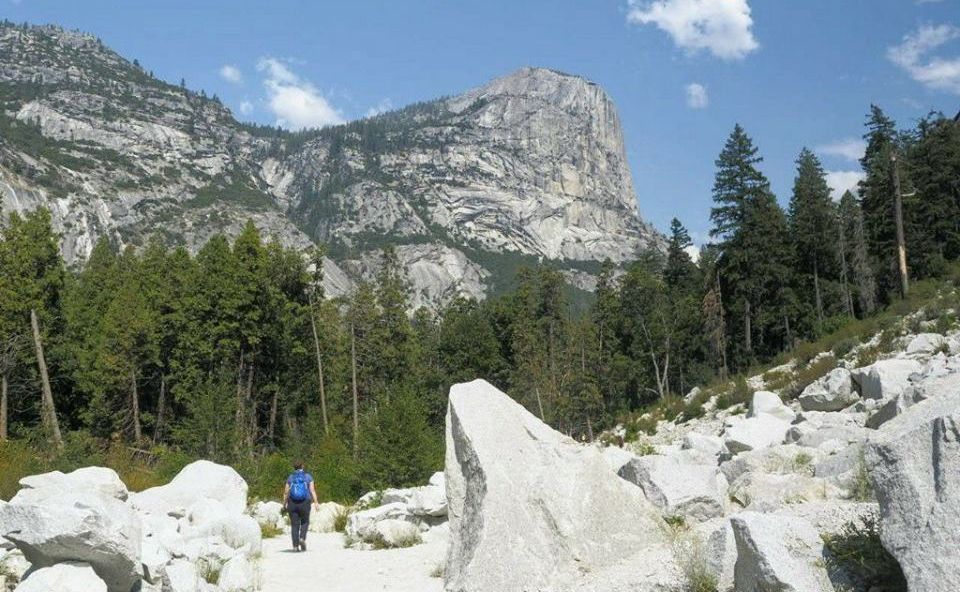 Mount Watkins in Yosemite Valley