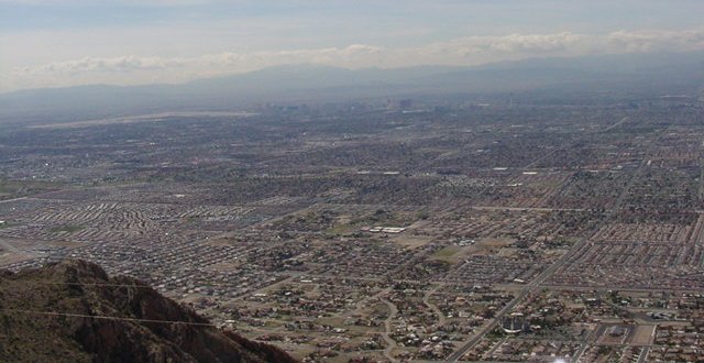 Las Vegas from French Peak