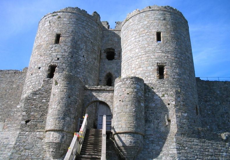 Gatehouse at Harlech Castle