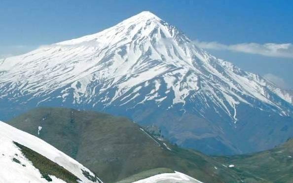 Mount Damavand - highest mountain in Iran