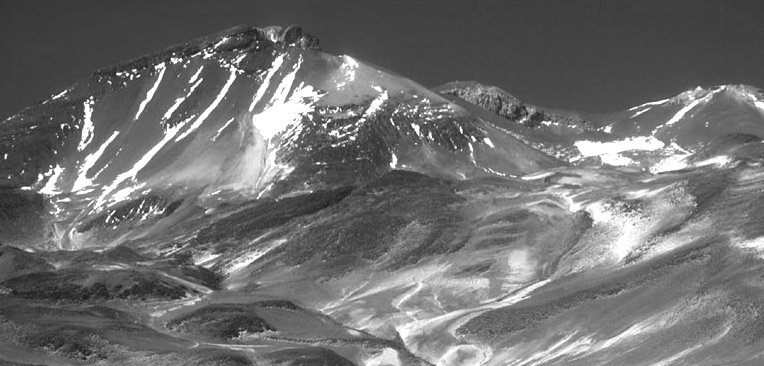 Ojos del Salado - 6885 metres - highest mountain in Chile