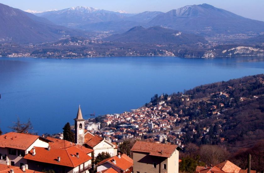 Stresa on Lake Maggiore in Northern Italy