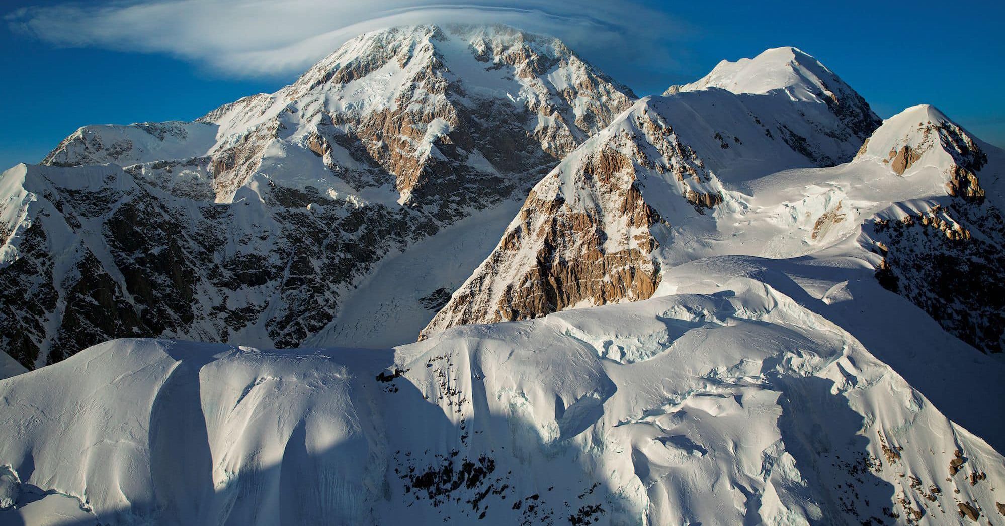 Denali ( Mount Mckinley ) in Alaska