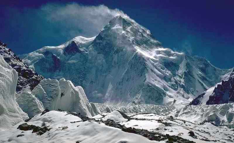 North Face of K2 in the Karakorum Region of Pakistan - the world's second highest mountain