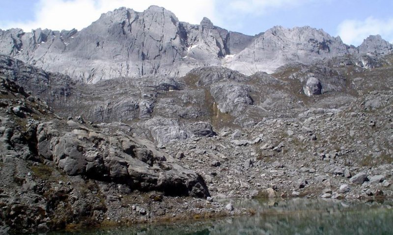 Carstensz Pyramid ( Puncak Jaya ) - highest mountain in Indonesia and Oceania / Australasia